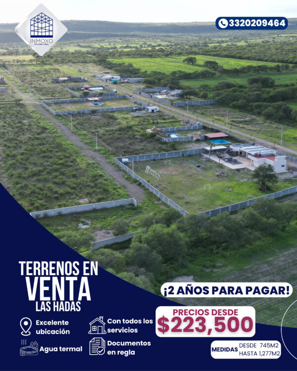 Terrenos en venta en Las Hadas