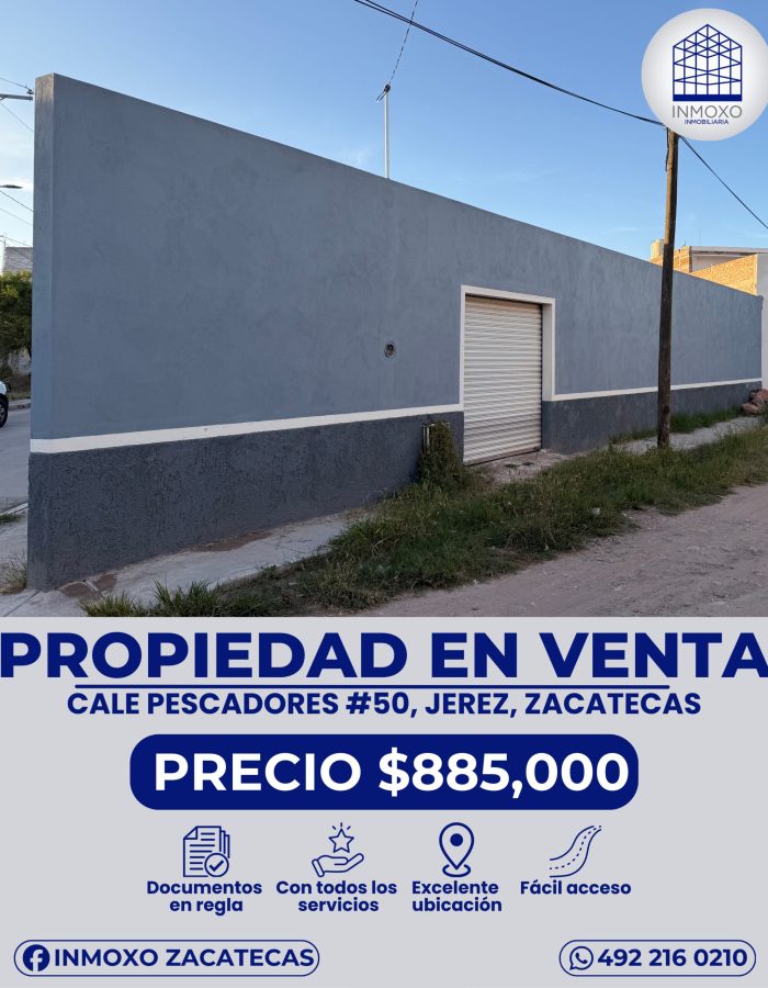 Bodega en Venta en Jerez, Zacatecas