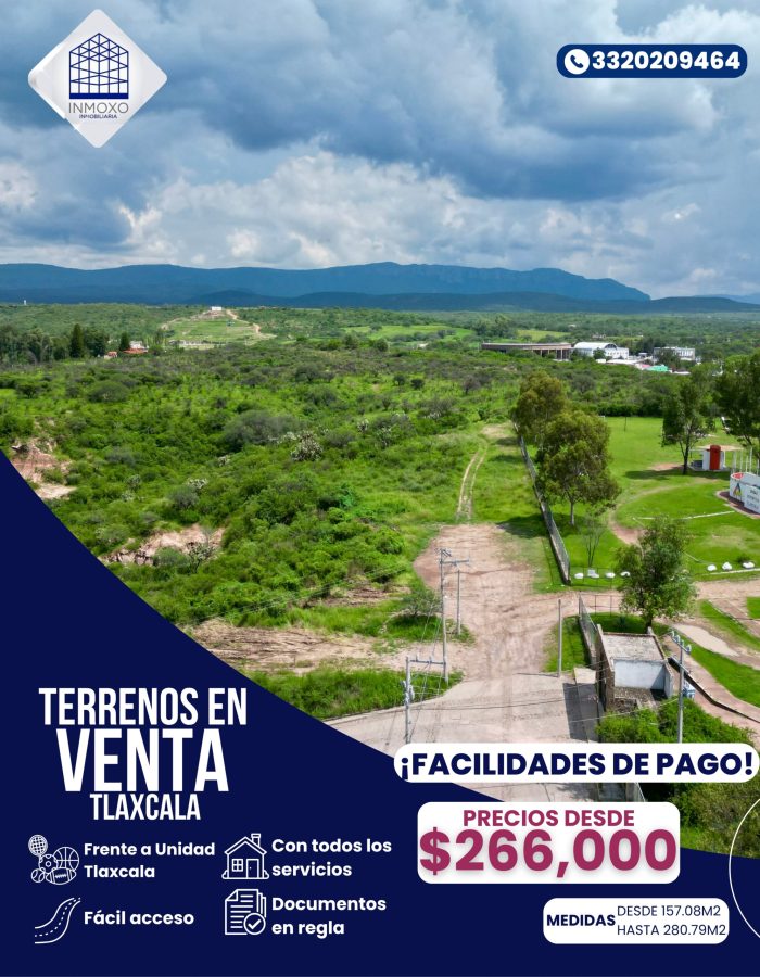 Terreno en venta en Nuevo Tlaxcala